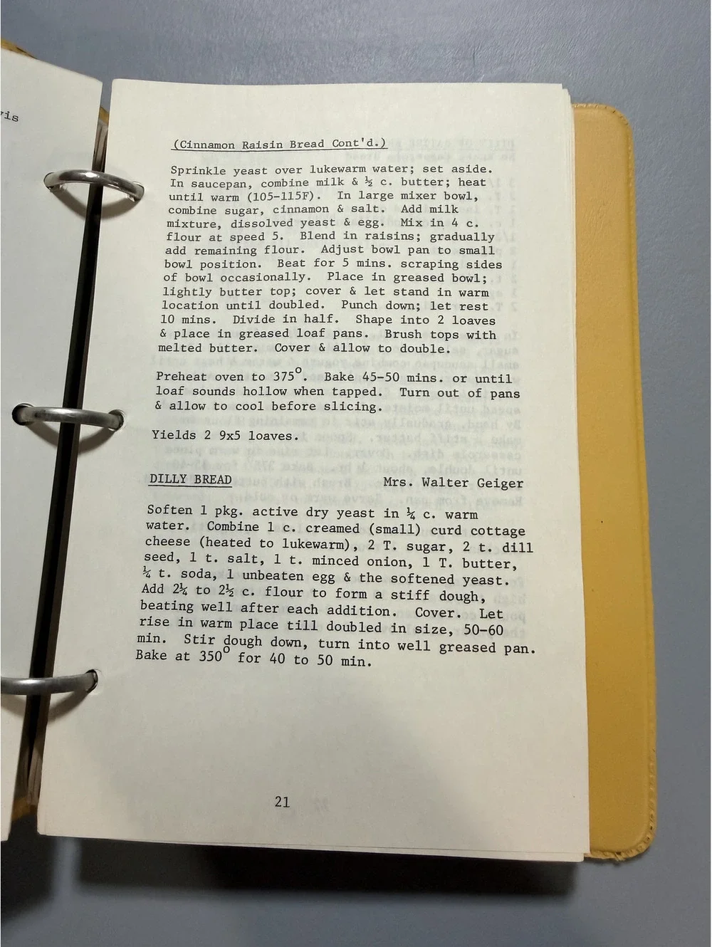 1977 Kay County Extension Homemakers Cookbook | Oklahoma Community Recipes
